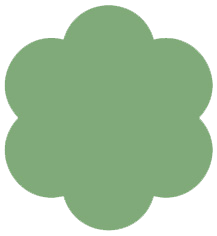 Another Kkawler Kawler Cat Bunga Warna Green Hijau Muda Chateau Forest