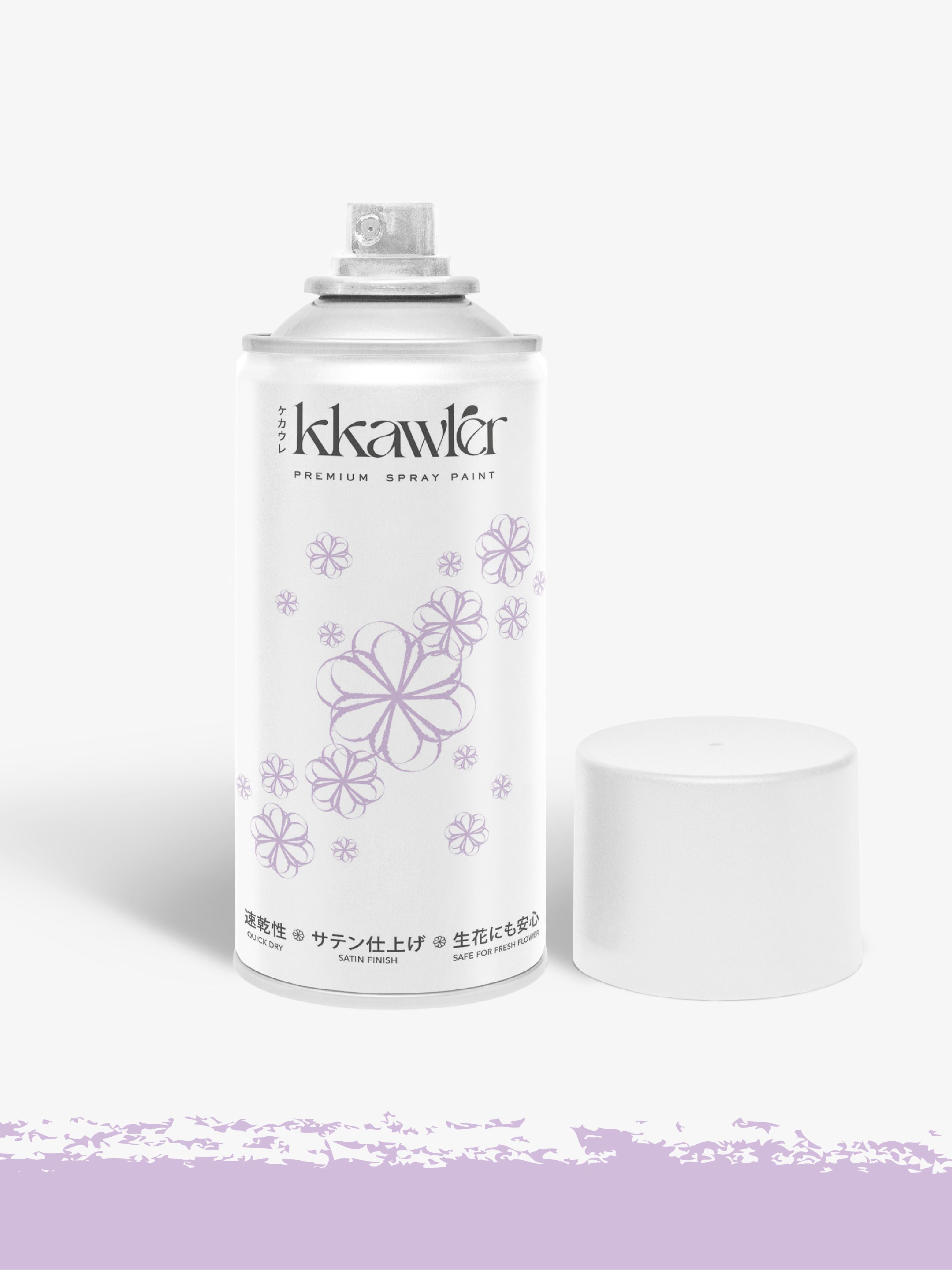 Cat Bunga Kkawler Kawler Warna Violet Ungu Muda Wonder Lavender