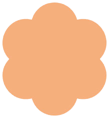 Another Kkawler Kawler Cat Bunga Warna Orange Jingga Muda Living Coral