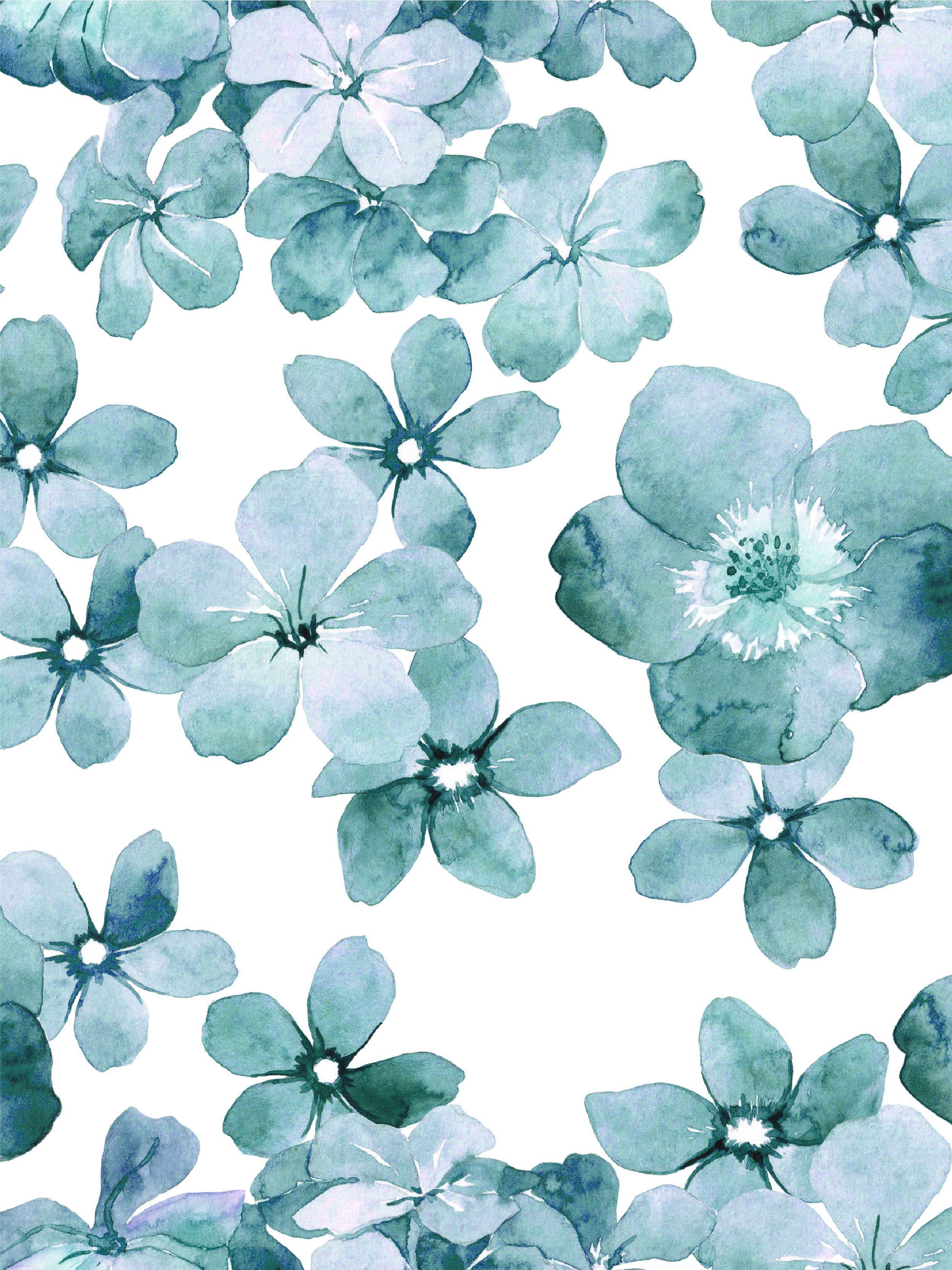 Cat Bunga Kkawler Kawler Warna Green Hijau Tua Tiffany Teal