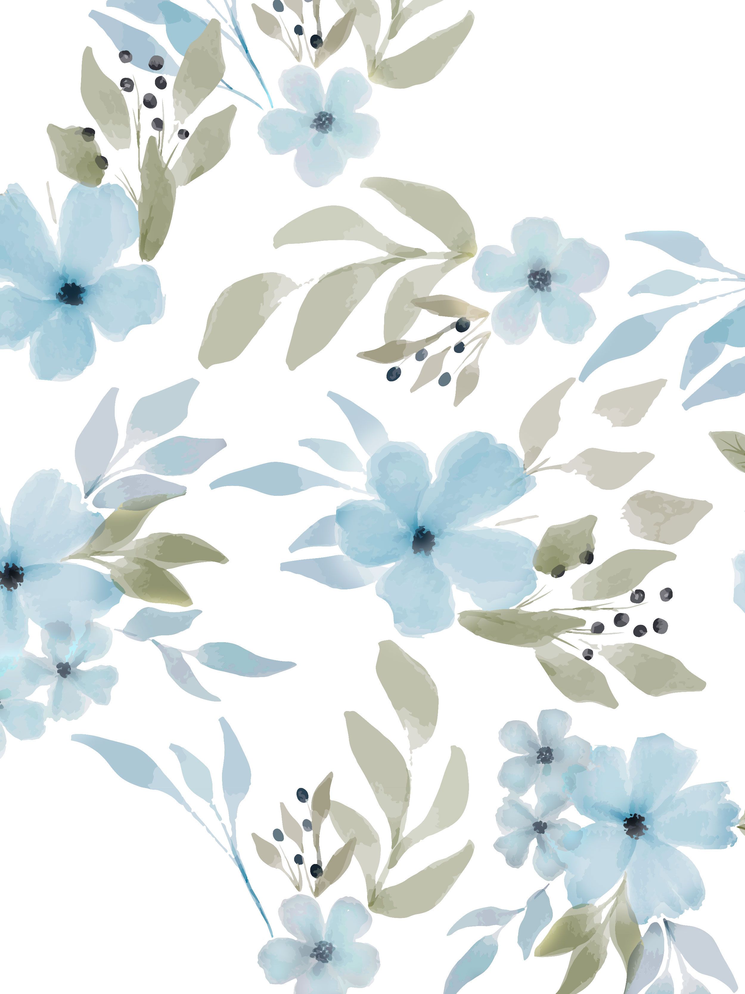 Cat Bunga Kkawler Kawler Warna Blue Biru Muda Acacia Blue