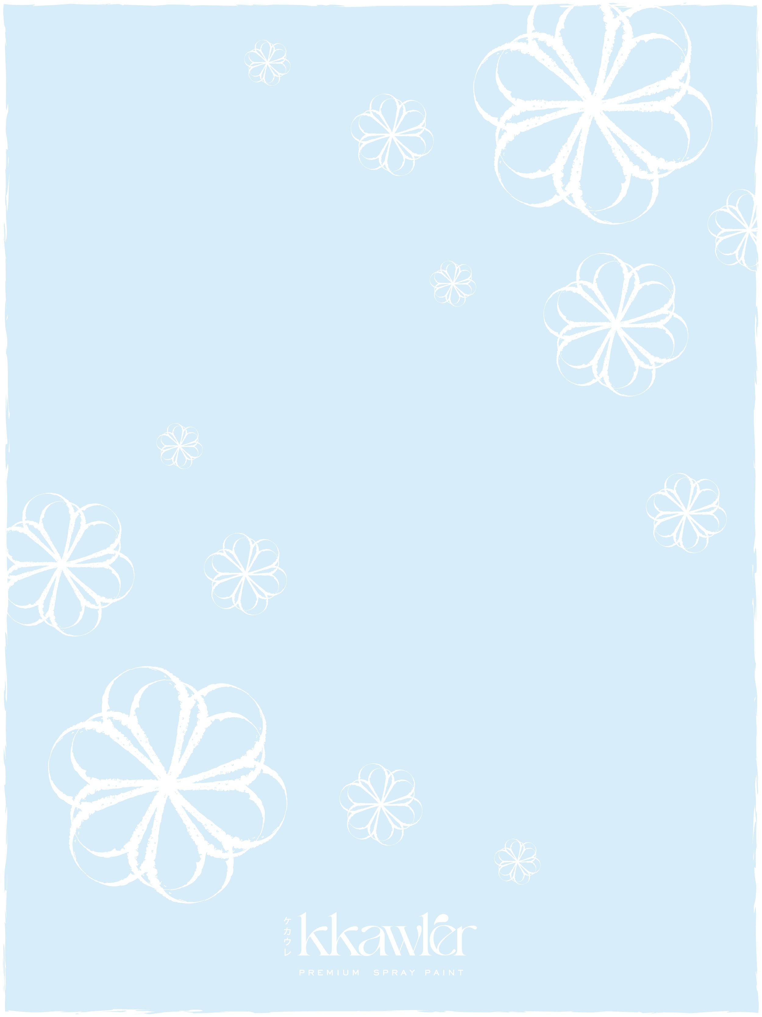 Cat Bunga Kkawler Kawler Warna Blue Biru Muda Acacia Blue