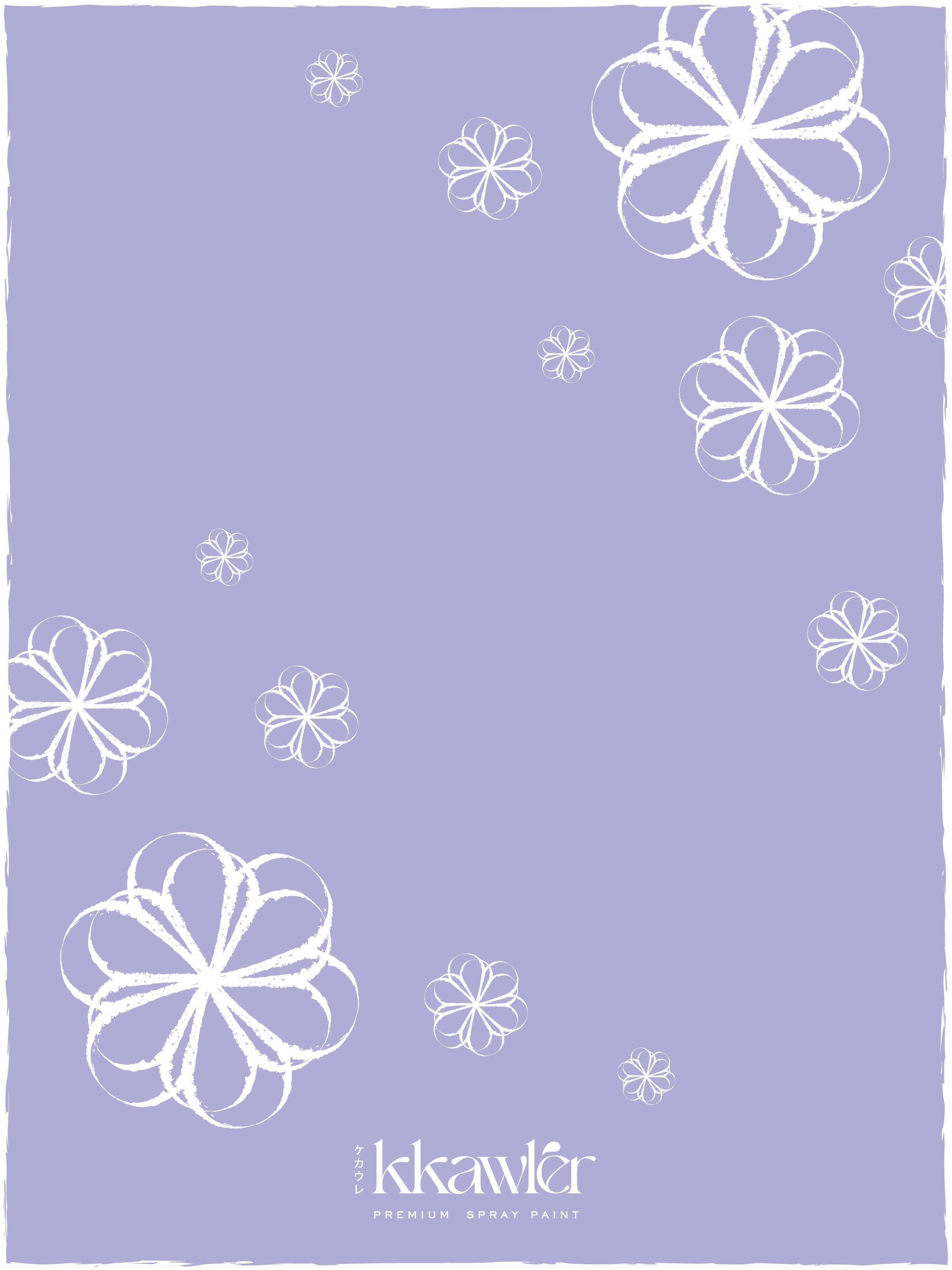 Cat Bunga Kkawler Kawler Warna Voilet Ungu Muda Thistle Charm