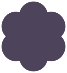 Another Kkawler Kawler Cat Bunga Warna Violet Ungu Tua Velvet Nights